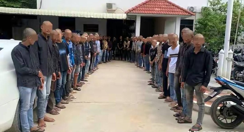 5名柬埔寨不良青年移送法办，66人遭剃光头警告