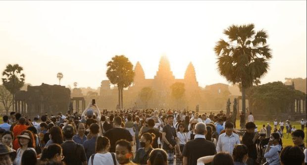 柬埔寨新年临近，旅游酒店陆续被预定