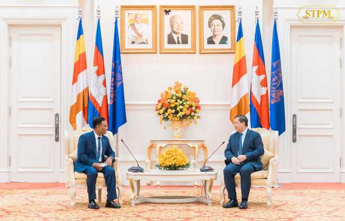 洪玛耐首相会见缅甸大使
